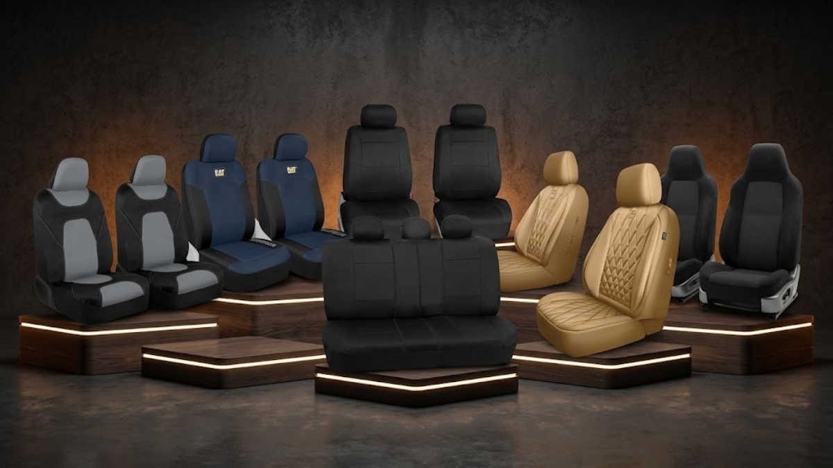 Car seat covers for protecting car interiors