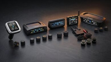 Five tire pressure monitoring systems for cars and trucks